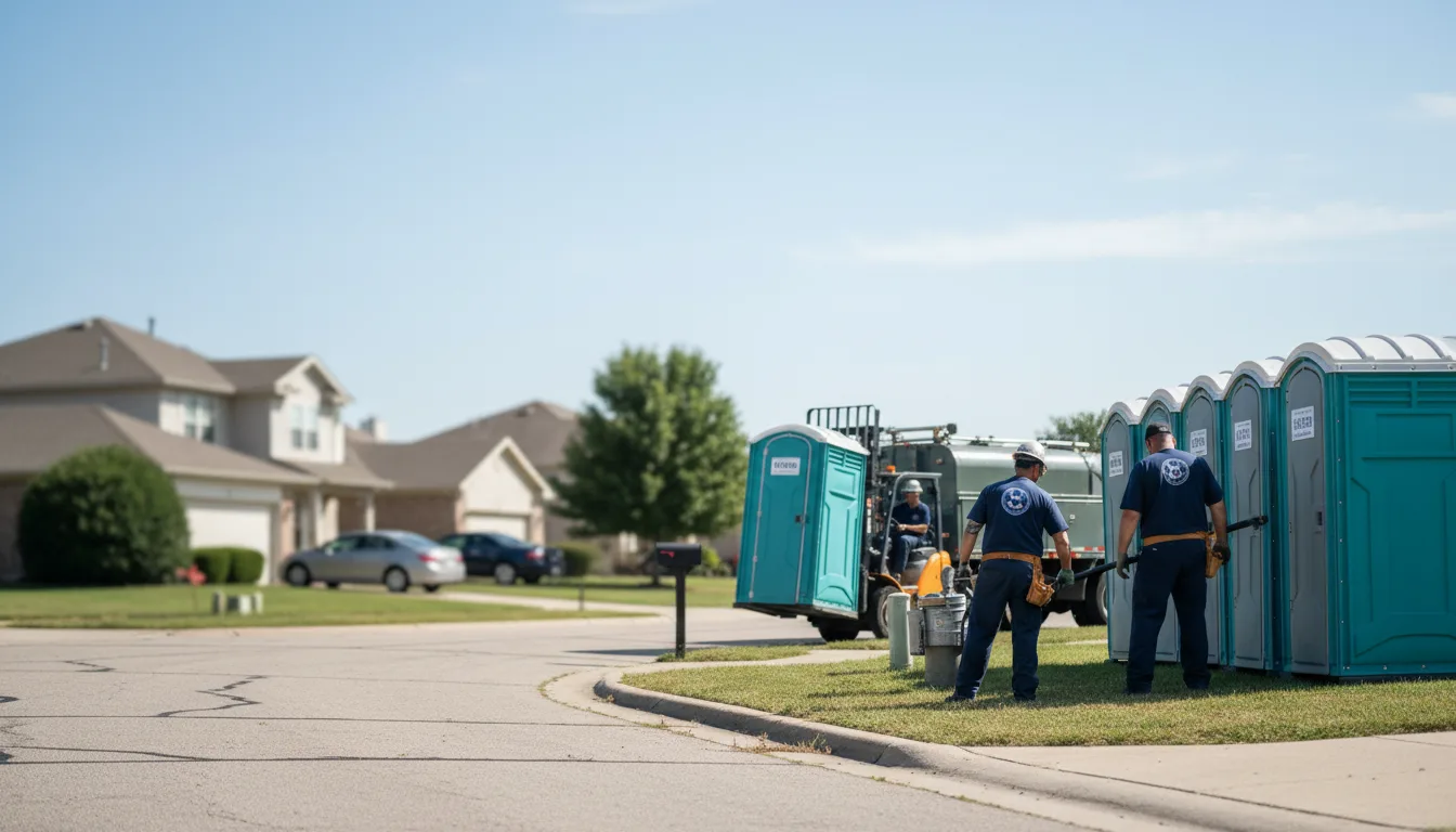 Porta Potty Rental in Lincoln, NE near me